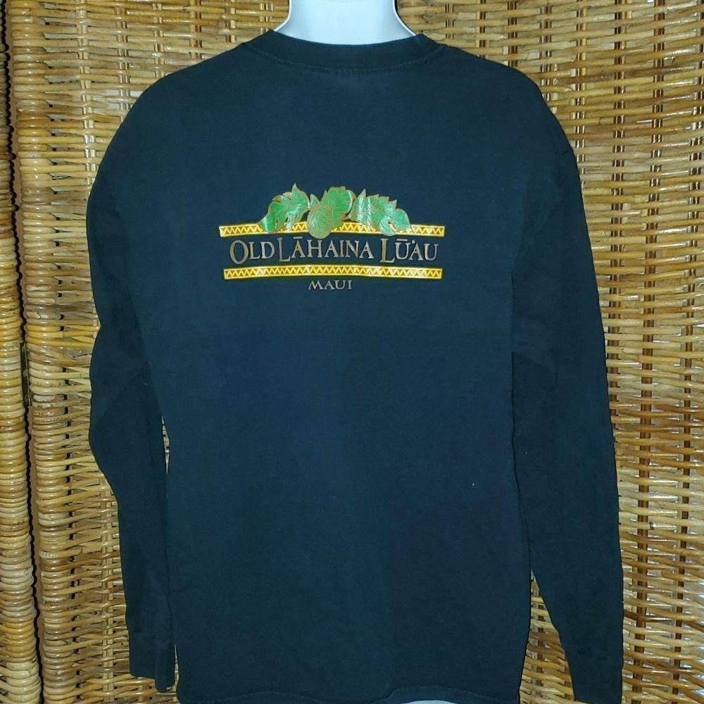 Old Lahaina Luau Maui Crew L/S T-shirt XL